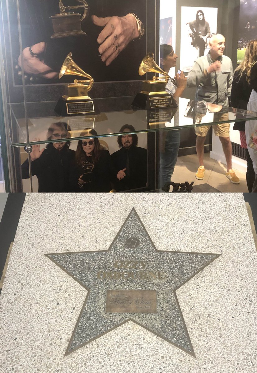 Cherrycake4's tweet image. Went on a friend outing to check the Ozzy Osbourne exhibition @ Birmingham Art Museum π Still have awesome memories of seeing Black Sabbath in 2016 - RIP Ozzy π