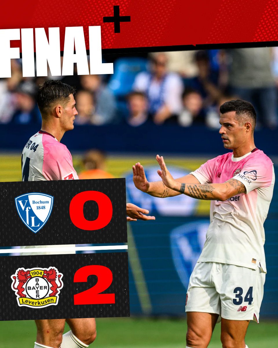 bayer04_es's tweet image. 📢 𝔽𝕀ℕ𝔸𝕃 🔚
Primer amistoso de la pretemporada en Alemania, primera victoria 💪
#BOCB04 | #SomosBayer04 🖤❤️