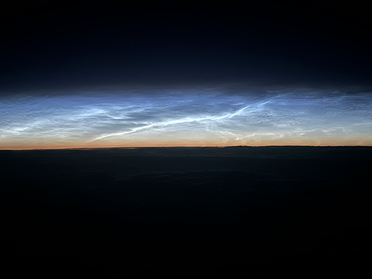 KLAX to EGKK from sunshine to smoke to healthy storm avoidance then noctilucent cloud and a quick flick of the northern light switch. Lovely. <a href="/flynorse/">Norse Atlantic Airways</a> <a href="/BoeingAirplanes/">Boeing Airplanes</a>