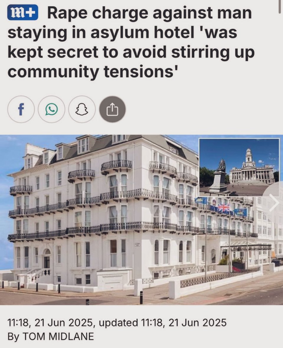 Hey lefties ?

You realise that there’s far more of these cases than even we know about, right ?
They are covering up the extent of these crimes.

That’s who you’re standing with.