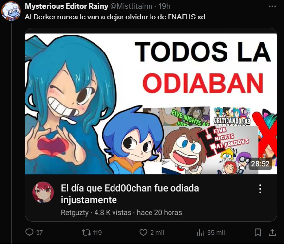 Mistlitainn's tweet image. wow no habia recibido tal cantidad de interacciones desde que dije en joda que la Maga Cazadora era latina solo porque su version del mundo de Fionna lo era