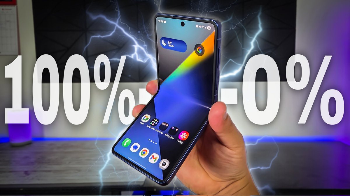 New Video!!!
All Day Real World Battery Drain Test with the <a href="/SamsungMobileUS/">Samsung Mobile US</a> #GalaxyZFlip7 Seriously Impressed!

Video link: youtu.be/ePlsT2Wn7AE?si…