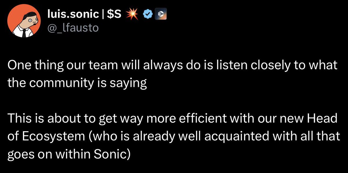 Jaydenatwar's tweet image. They didn’t have to change the rules but they did.

Where have you seen that before in crypto?

WHERE?! 

W @SonicLabs