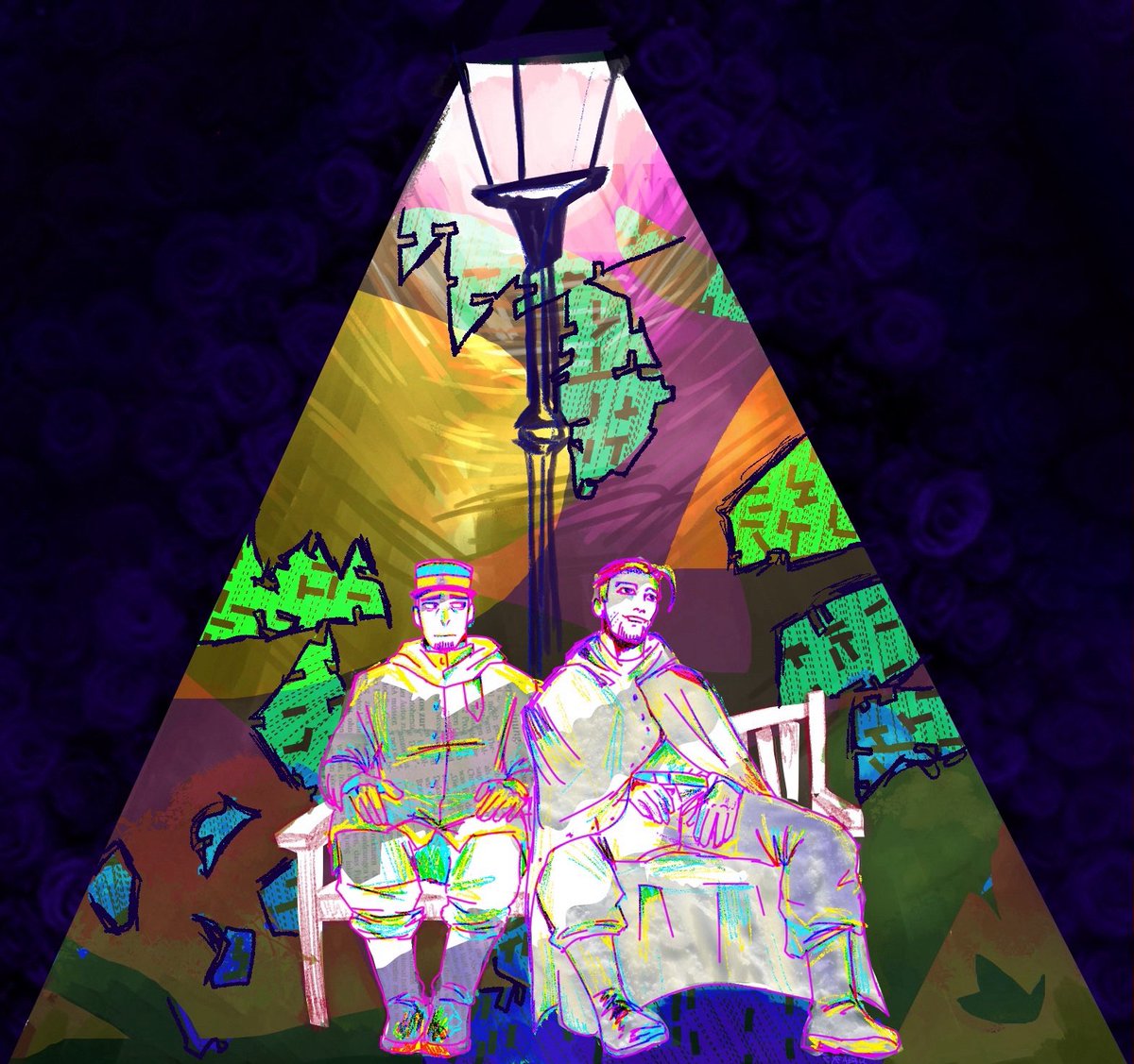 targetpractiice's tweet image. ๐๐โโฌ commission (my very first one actually) i got from a mutual on discord!! (dm for credit,,)
i really love the extra details the artist threw in free of charge, and the overall feel this piece gives off. all i gave was a simple premise!
(do not use my commissions!! ๐ฆ๐)