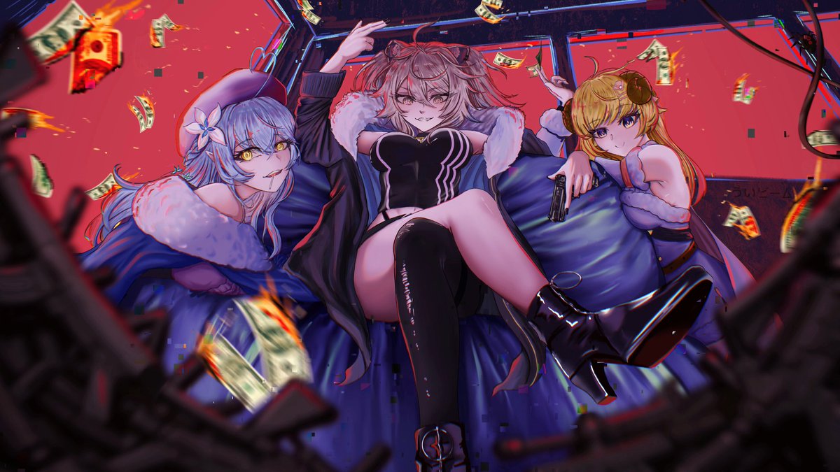 rabkong0903's tweet image. 🍭🔫💰
#らみあーと #ししらーと #つのまきあーと