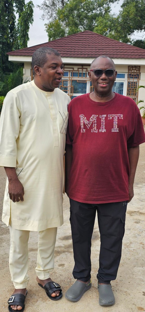 TheTope_Ajayi's tweet image. I spent today's afternoon with Professor Anthony Adegbulugbe, Executive Chairman of Green Energy Limited. He is an expert in Energy Planning and Management. He was Director at the Centre for Energy Research and Development at the Obafemi Awolowo University, Ile-Ife from…