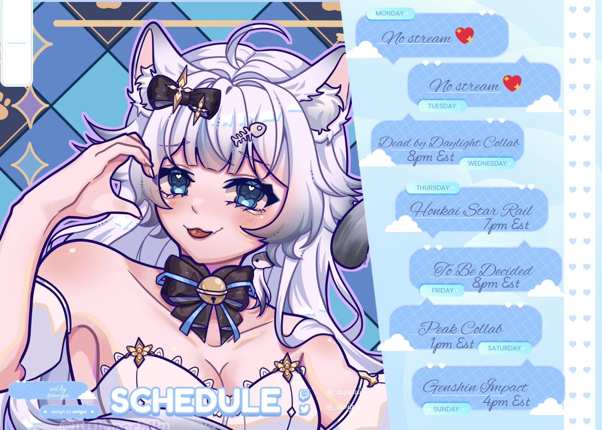 CalliopeChaosVT's tweet image. I'm so excited for the Collabs this week!
We'll be playing Dead by Daylight with @HikariAmitsu
We'll be playing Peak with @SushiHebi @MadeyouDzy and @kamiikiaravt