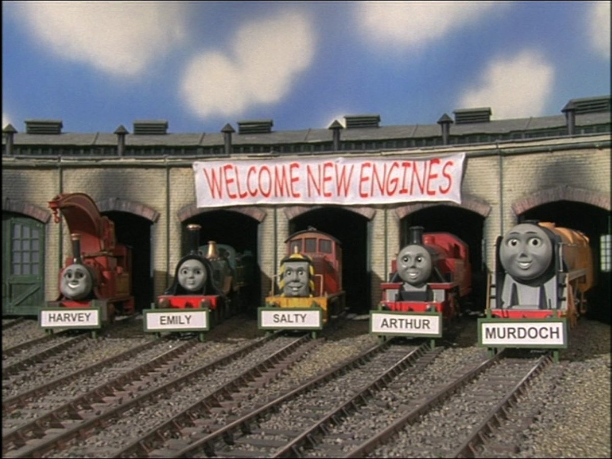 tobythetramgcv's tweet image. i’ll never understand why the “five new engines in the shed” weren’t just the s7 newbies