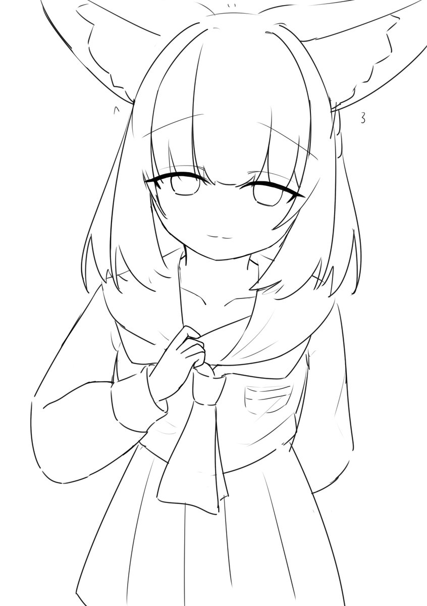 tuk_noha0127's tweet image. 深夜帯でしか絵を描けない