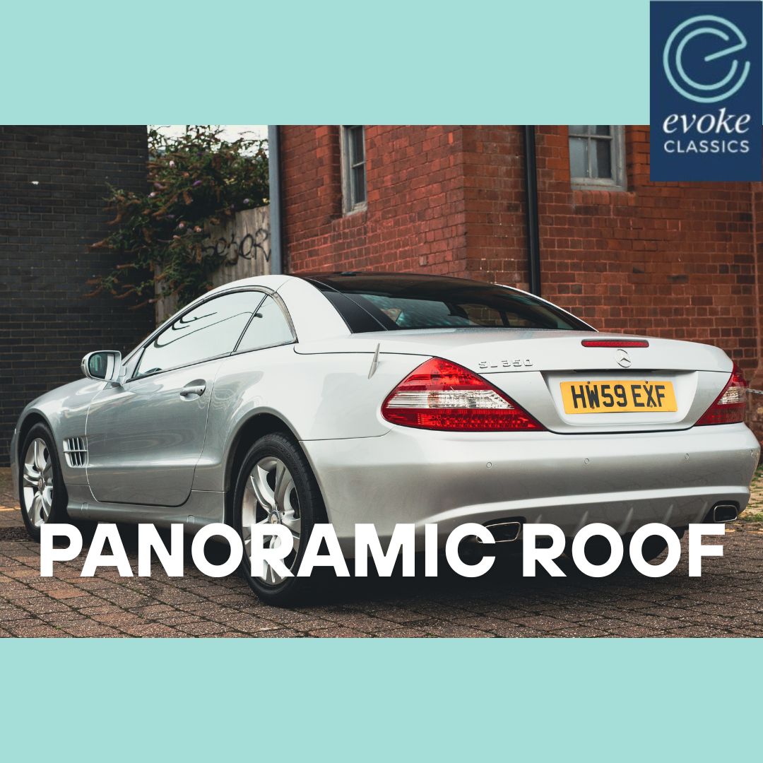EvokeClassics's tweet image. LIVE AT AUCTION
2009 Mercedes Benz SL350 (R230) *Low Mileage*
evoke-classics.com/auction/#/lots…
Genuine low mileage
Classy specification with over £4k in options
Desirable panoramic glass vario roof
MOT until April 2026
HPi Clear
#SL350 #SL350R230 #MercedesSL350 #MercSL350