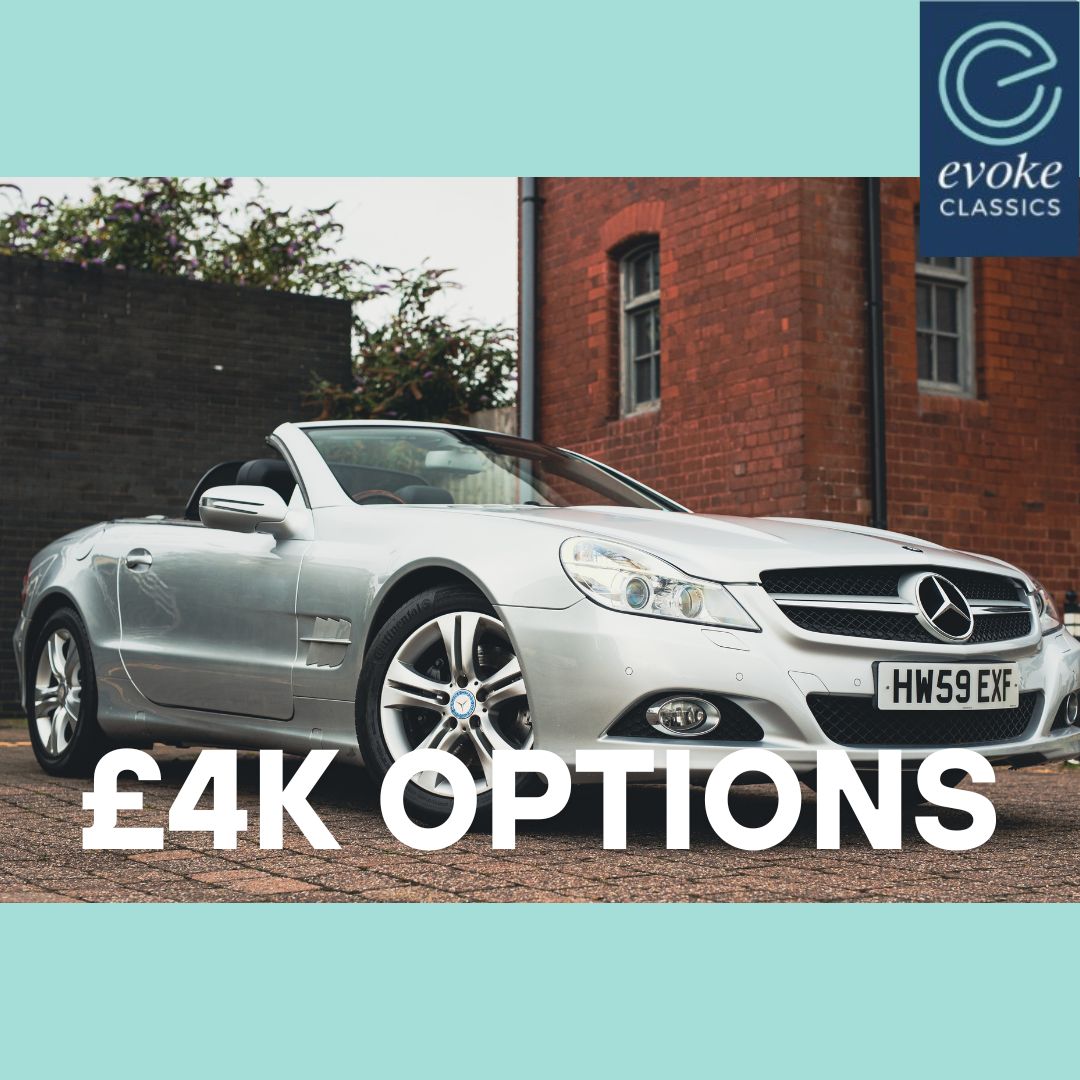 EvokeClassics's tweet image. LIVE AT AUCTION
2009 Mercedes Benz SL350 (R230) *Low Mileage*
evoke-classics.com/auction/#/lots…
Genuine low mileage
Classy specification with over £4k in options
Desirable panoramic glass vario roof
MOT until April 2026
HPi Clear
#SL350 #SL350R230 #MercedesSL350 #MercSL350