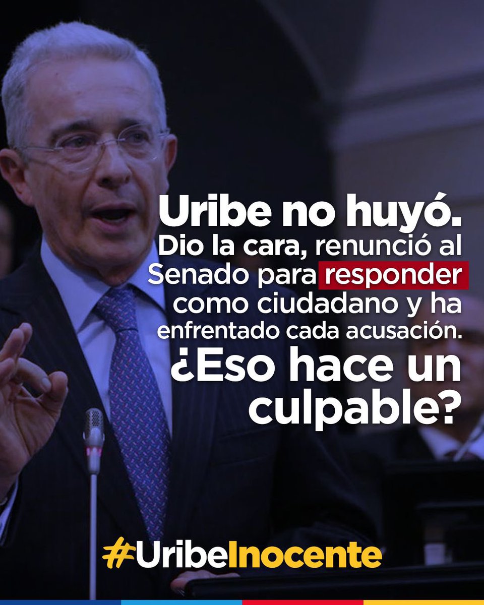 CabalPrensa's tweet image. 📵 Interceptaron a @AlvaroUribeVel por más de 22.000 horas.
Sí, más de 2 años escuchando cada una de sus llamadas.
¿Pruebas? Ninguna.
Ni una frase, ni una palabra comprometedora.
Pero el juicio continúa. Porque esto no es legalidad, es venganza.
#UribeYaEsInocente