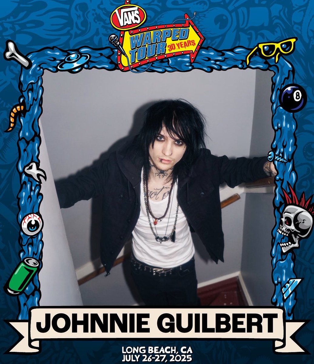 Johnnie Guilbert (@johnnieguilbert) on Twitter photo My set <a href="/VansWarpedTour/">Vans Warped Tour</a> is at 7pm
and I’ll be doing a meet up at my merch table at 4 PM not sure how long I’ll be at the merch table meeting people, but I will try my best.
Thank you anyone that’s gonna watch My set <a href="/VansWarpedTour/">Vans Warped Tour</a> is at 7pm
and I’ll be doing a meet up at my merch table at 4 PM not sure how long I’ll be at the merch table meeting people, but I will try my best.
Thank you anyone that’s gonna watch