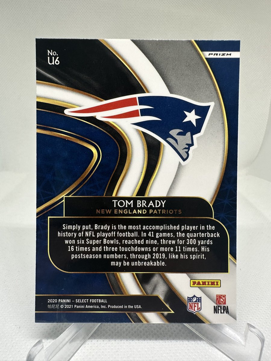 euphoriccards's tweet image. #euphoricstacksaleaugust
Brady Unbreakable Silver
$7
See pinned tweet for rules and shipping