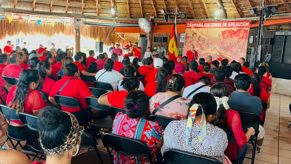 Hugo_Alday's tweet image. El Partido del Trabajo crece con fuerza y convicción en Quintana Roo.
Hoy somos una alternativa real, cercana a los hombres y mujeres trabajadores, a quienes día a día sostienen este estado con su esfuerzo.
Seguimos del lado de los sectores más vulnerables, construyendo desde…