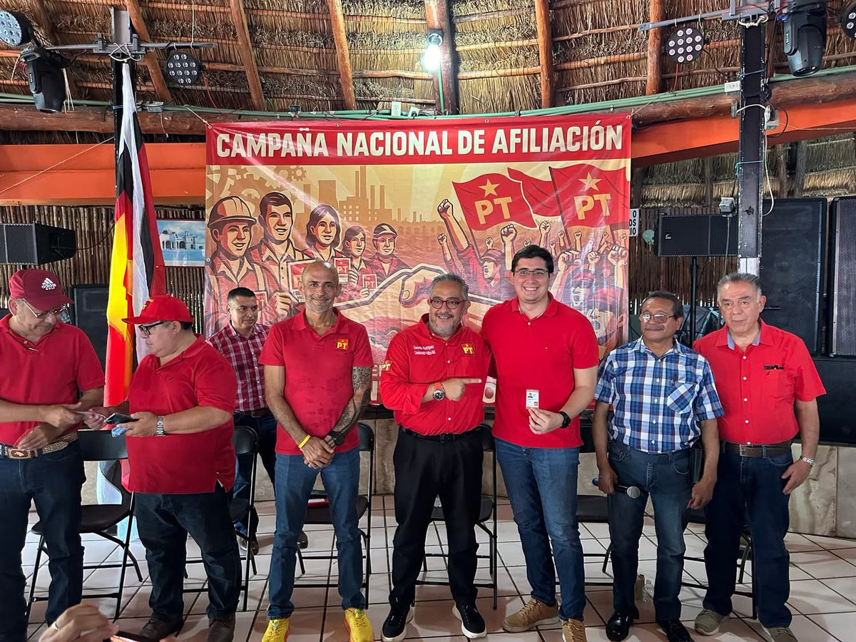 Hugo_Alday's tweet image. El Partido del Trabajo crece con fuerza y convicción en Quintana Roo.
Hoy somos una alternativa real, cercana a los hombres y mujeres trabajadores, a quienes día a día sostienen este estado con su esfuerzo.
Seguimos del lado de los sectores más vulnerables, construyendo desde…
