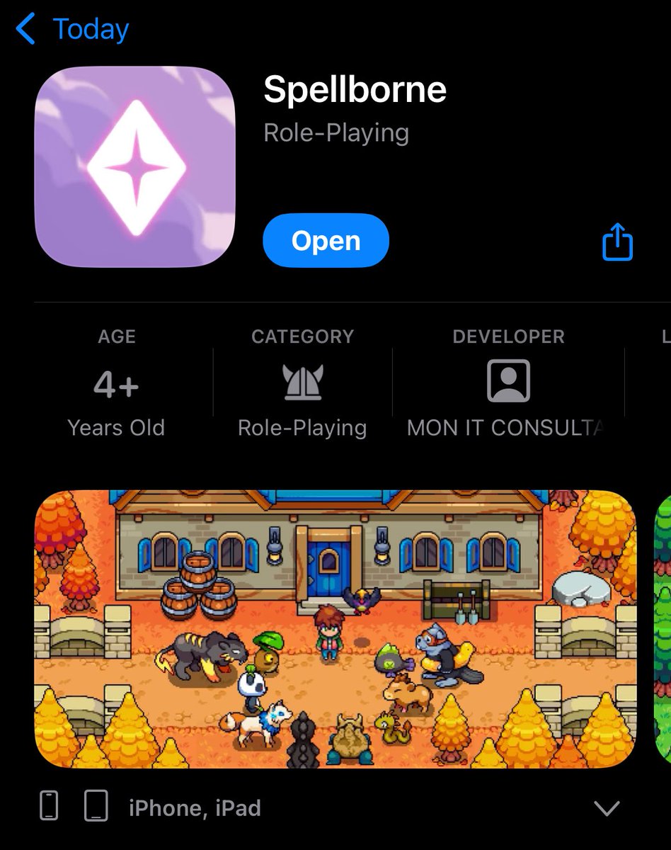0xFrenchy's tweet image. Hey, can go try out @spellbornegame please I think you would like it
Also leave a friendly review while you are there, thank you 😊