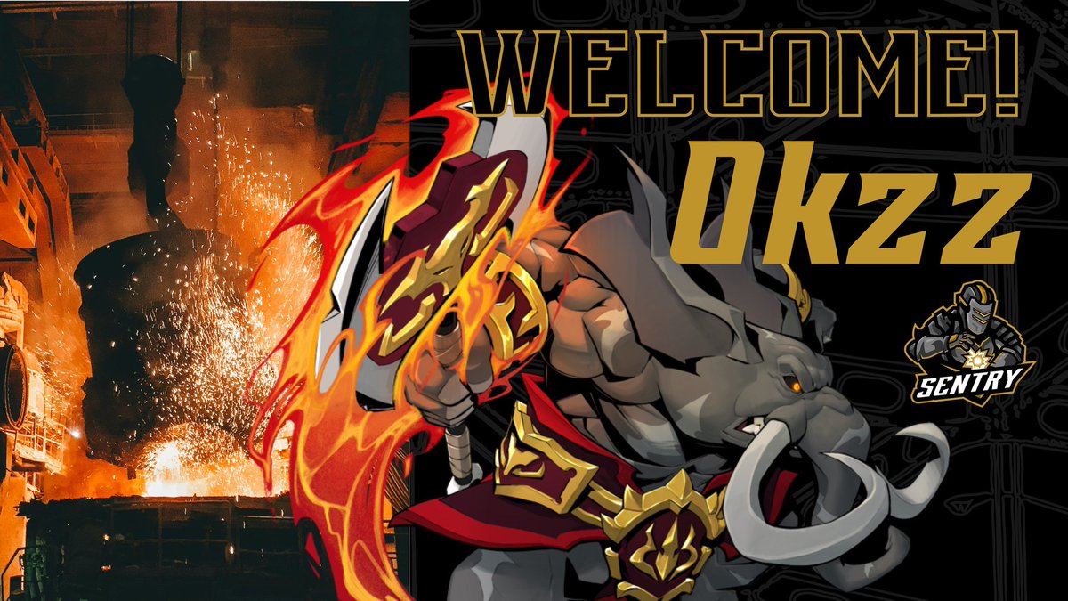 Brace yourselves! A new Sentry has emerged 🚨🔥 Join us in welcoming Okzz as our #Rivals2 Sponsored Player! 

Okzz is a force to be reckoned with in Rivals of Aether 2 💪 We're so excited to have you on the team! #ForgedInSteel