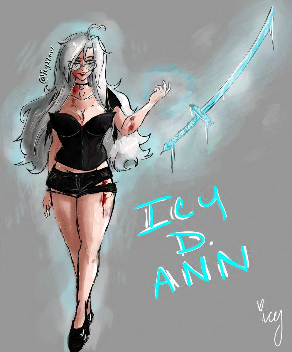IcyXLaw's tweet image. [WIP] She represents my yumeship with Law from One Piece. I hope you like her... (ㅅ´ ˘ `)♡

❄️Name~ Icy D. Ann
❄️Height~ 5'1"
❄️Devil Fruit~ Yuki Yuki no Mi
❄️Eye color~ Hazel
❄️Personality~ Sweet &amp;amp; caring, but can be deadly!

#yumeship #trafalgarlaw #onepiece #oc #art
