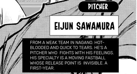 ranroxyrox's tweet image. tj-sensei really said eijun is a crybaby 😭