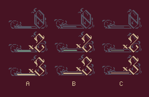 RunWTheWolves's tweet image. Leaning towards C
#pixelart #indiedev #gamedev