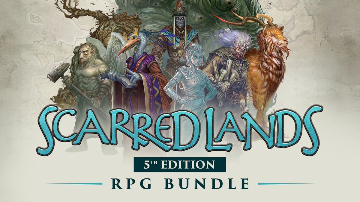 Tabletop_Deals's tweet image. The Scarred Lands 5e Bundle is still live over at Fanatical
15 incredible New to Fanatical RPG books for 5th Edition D&D from the awesome Onyx Path Publishing. Get your hands on sourcebooks, adventure books and much more.
#ad tkqlhce.com/click-8913463-…