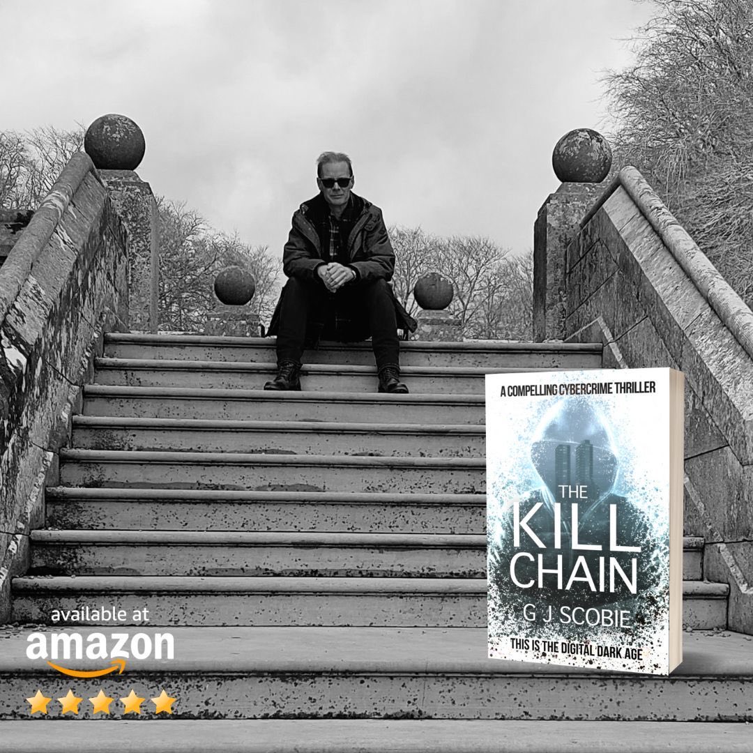 gjscobie's tweet image. This is not a drill.
This is the Digital Dark Age.
The Kill Chain by GJ Scobie, the cybercrime best seller out now!
amzn.to/3zZTV14
#booktwt #CrimeFiction #cyberattacks #cybercrime #bookboost #cyber #cybersecurity