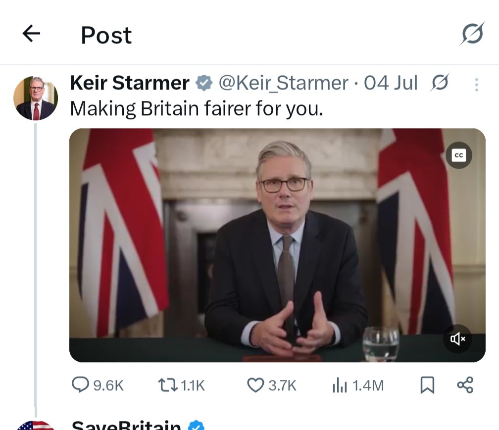 SilencedBritain's tweet image. This man is a COMMUNIST, policies include:
- Information Control
- Information Suppression
- Lawfare against British Citizens
- Suppression of Dissent
- Full Blown Assault on Free Speech
- Orwellian Policies
- Attack on Farmers
- Links To A Wider Global Communist Movement (WEF)