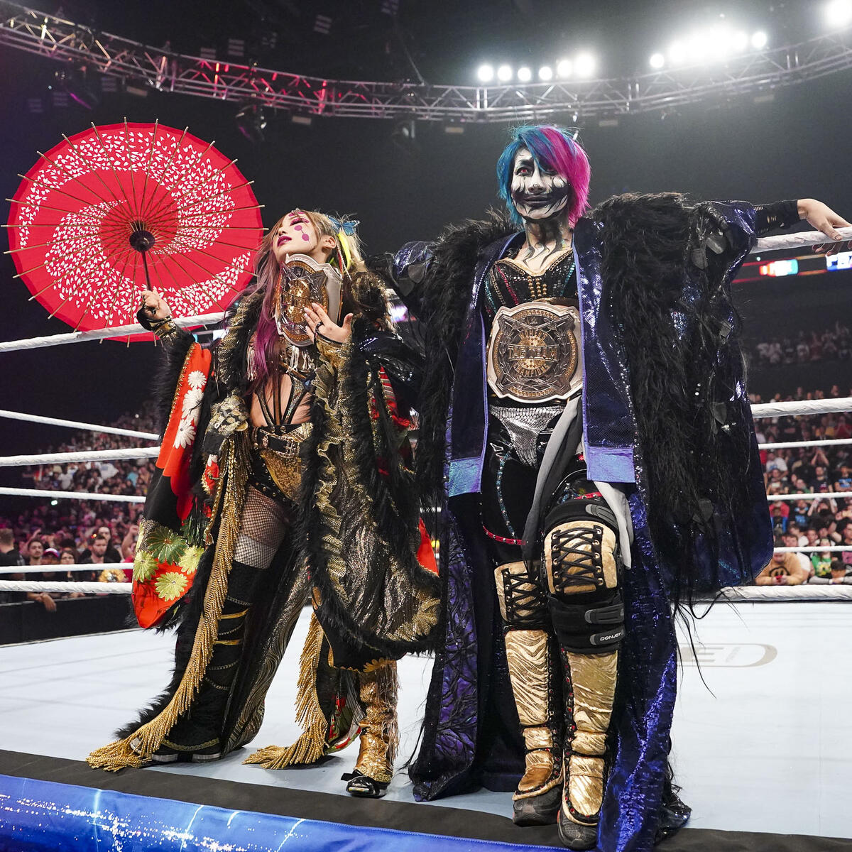 ProWFinesse's tweet image. AJ Styles will be teaming up with Kairi Sane & Asuka on RAW.
What a crazy superteam.