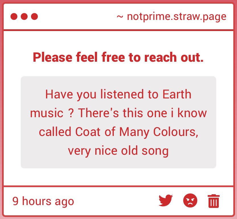matricked's tweet image. Recently, it's all been whatever songs or artists people send me. Like this one. Very nice, by the way.
I appreciate all the music I'm asked to listen to. I know that sometimes music can be very personal, so I'm honored that you'd all share your favorites with me.