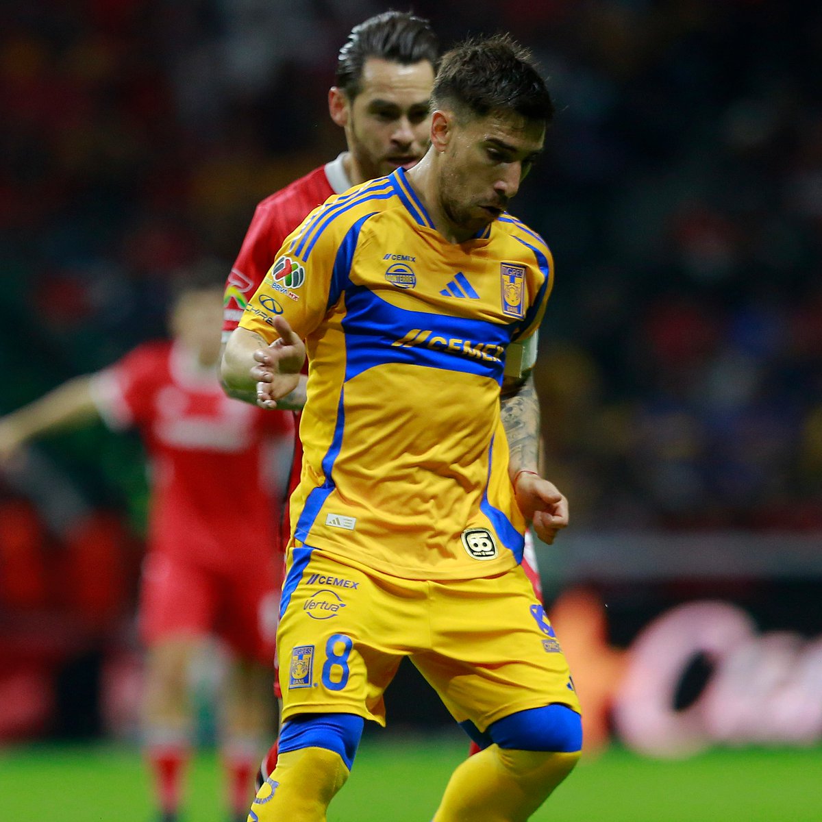 dataref_mx's tweet image. 🇺🇾🐯 FERNANDO GORRIARÁN, entre los jugadores de Tigres, en la ENORME VICTORIA sobre Toluca:
◗ 1° en intercepciones (5).
◗ 2° en pases correctos (38/41).
◗ 2° en despejes (3).
◗ 5/7 duelos ganados.
◗ 0 pérdidas de balón.