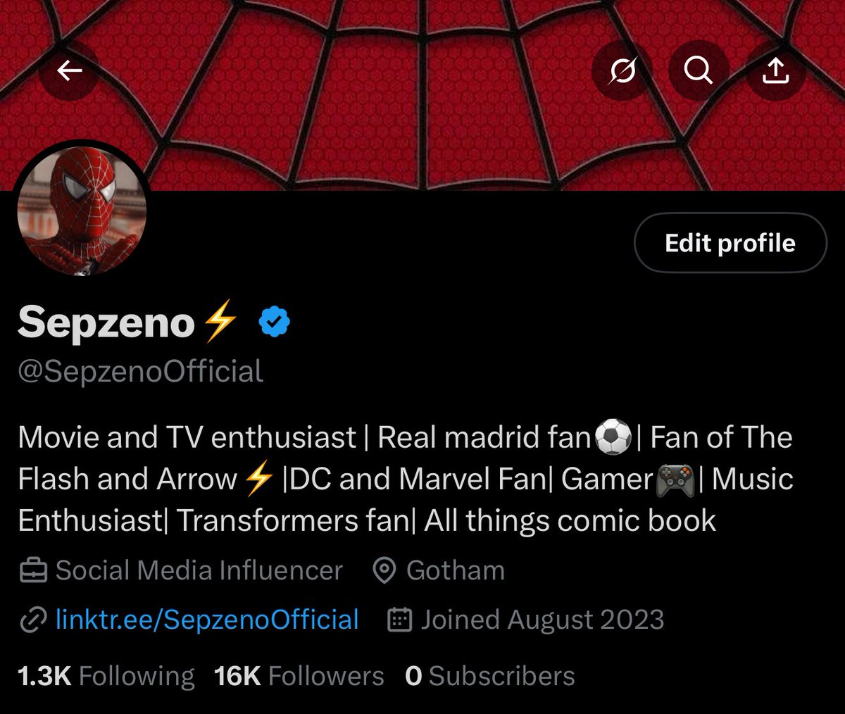 SepzenoOfficial's tweet image. 16k is unreal 
Thank you everyone for your support🙏🔥