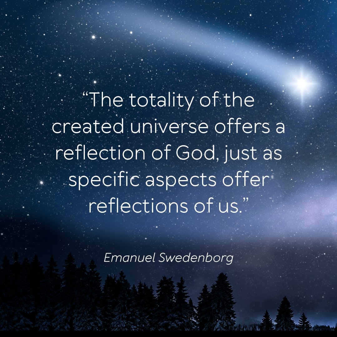 offTheLeftEye's tweet photo. Thought for the day, from Swedenborg’s “Divine Love and Wisdom” section 64 #SpiritualWisdom #ThoughtForTheDay #UniverseReflection https://t.co/bAA0fDnabR