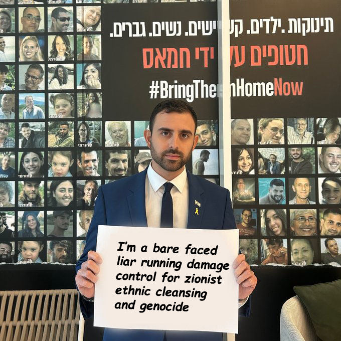 <a href="/EylonALevy/">Eylon Levy</a> israel wont allow the UN agencies to enter and targets them if they do. israeli terror groups have also destroyed all roads making distribution all but impossible.