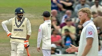 BIG NEWS 🚨 MASSIVE Drama at Manchester.

Ravindra Jadeja-Washington Sundar refuse Ben Stokes's request to end match 🔥🔥

Ben Stokes offered a draw with India leading by 75 runs.

He approached the umpires &amp; offered to shake hands with the Indian players.

Jadeja and Sundar