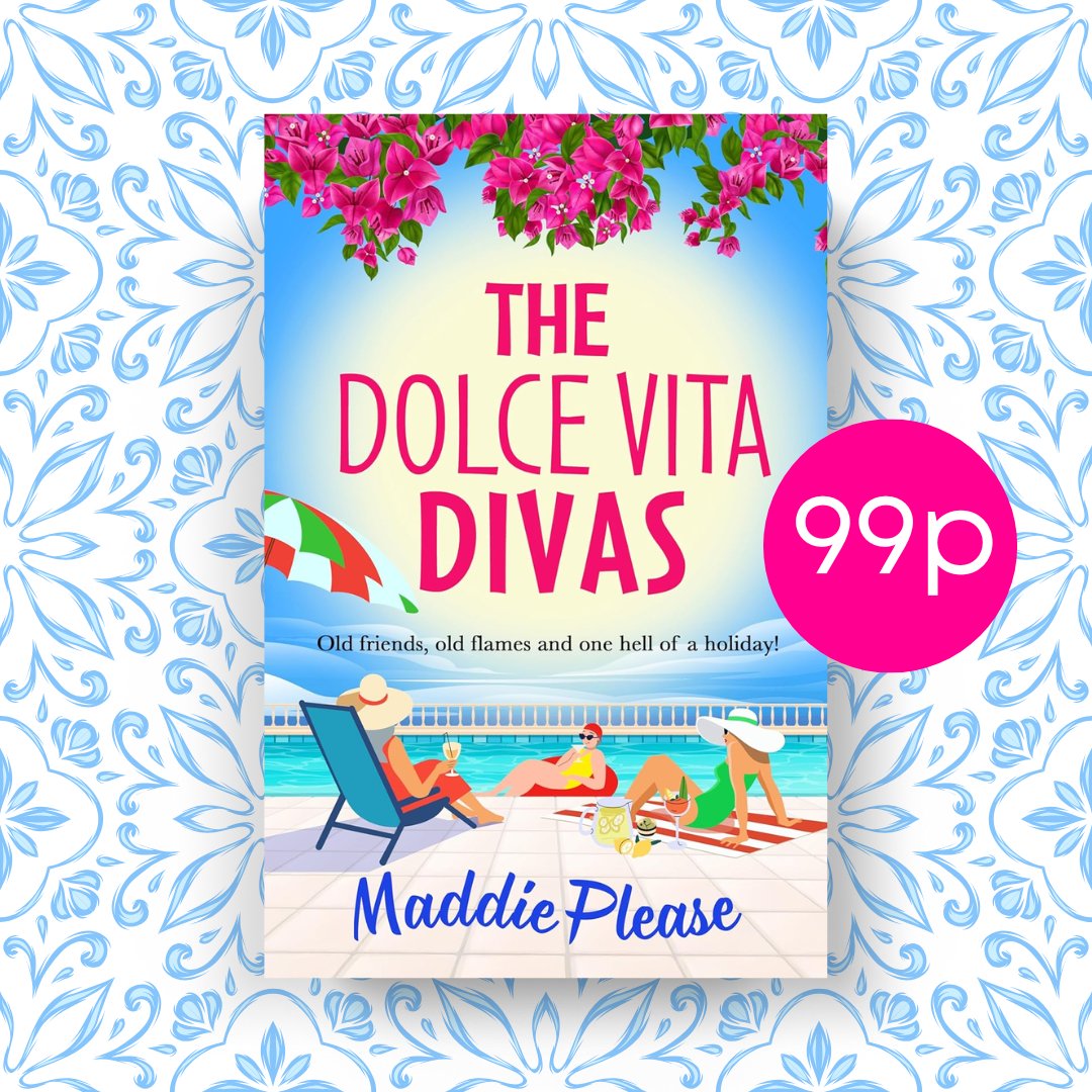 Boldwood Books (@boldwoodbooks) on Twitter photo In the land of sun, pasta, and far too much wine, Jo begins to wonder: Could this be her second chance at life... and amore? ☀️ ❤️
Grab your copy of #TheDolceVitaDivas by <a href="/MaddiePlease1/">☀️ Maddie Please Author☀️</a> for 99p now! mybook.to/dolcevitadivas In the land of sun, pasta, and far too much wine, Jo begins to wonder: Could this be her second chance at life... and amore? ☀️ ❤️
Grab your copy of #TheDolceVitaDivas by <a href="/MaddiePlease1/">☀️ Maddie Please Author☀️</a> for 99p now! mybook.to/dolcevitadivas