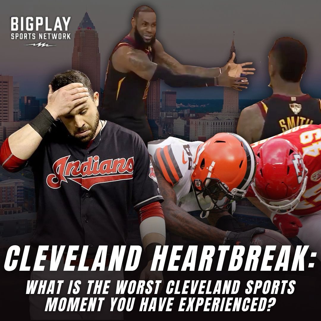BIGPLAY's tweet image. Which Cleveland sports moment broke your heart the most? 💔