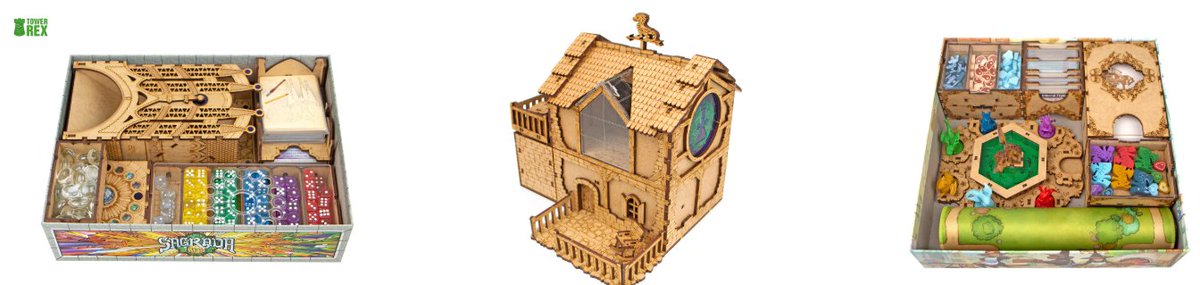 Tabletop_Deals's tweet image. Tower Rex makes awesome wooden box inserts, scenery, and other board game accessories.
They are currently offering up to 25% off and FREE Delivery on everything on their Etsy page.
#ad tidd.ly/4kLmWkf
#BoardGames #BoxInserts #Scenery