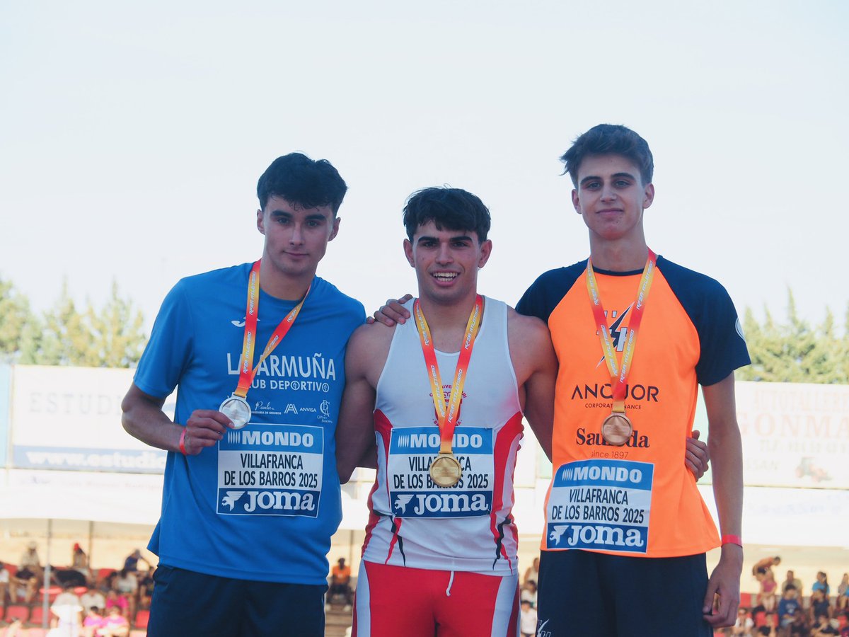 MERESCUT! 😊😊😊

Jan López, 🥉 al Campionat d’Espanya sub 20 de Villafranca de los Barros!

200 m ⏱️ 21.32 

Felicitats crack! 🫡🫡🫡