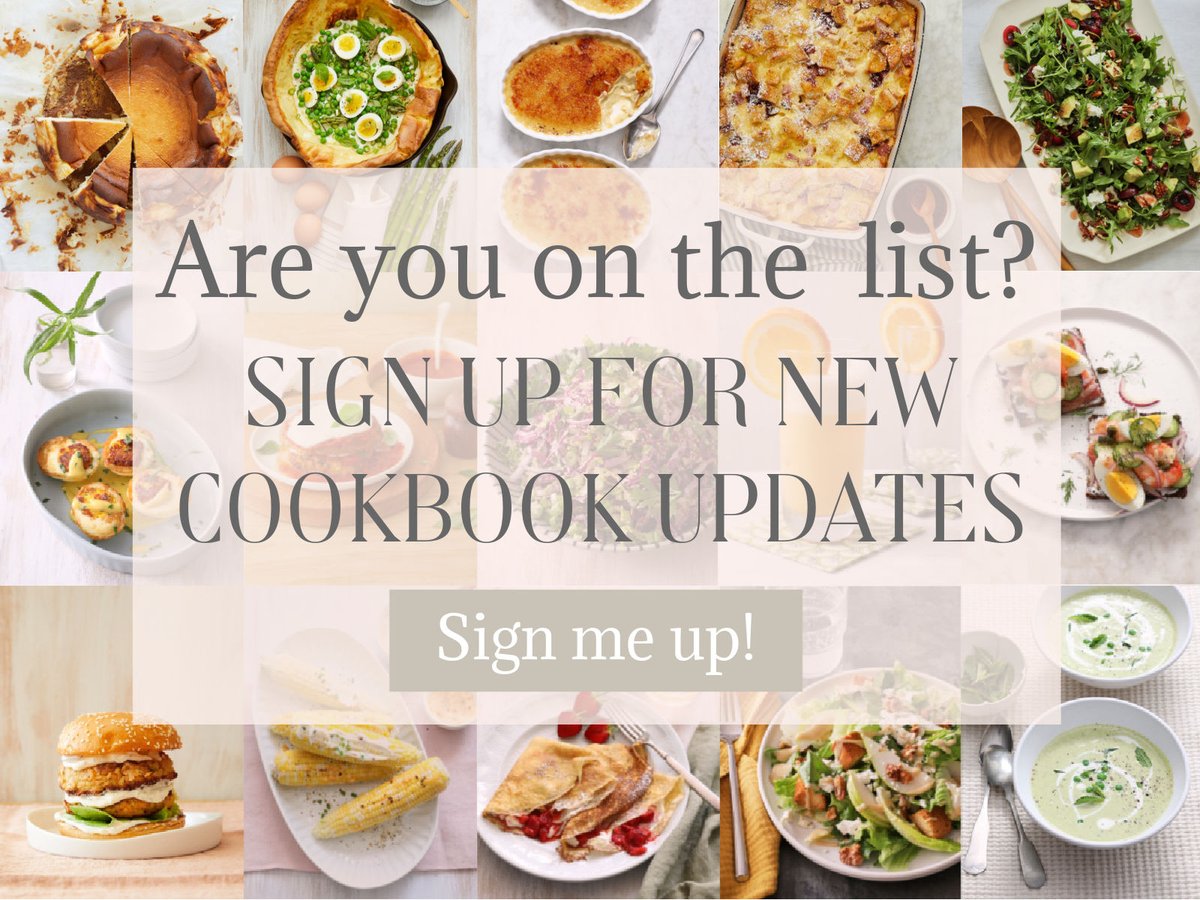 Have you signed up to be notified when my new cookbook goes live for pre-sale?
fresheggsdaily.myflodesk.com/waitlist