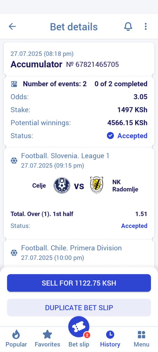 YarCliff's tweet image. Triple your stake🤑🔥on Paripesa✅
Kickoff👉9:15 p.m
Booking code👉6HFK3
Join Paripesa today and CLAIM a welcome bonus of upto Ksh18,000🤑
Register via👉paripesa.bet/cliff1
Enter promocode👉CLIFF1