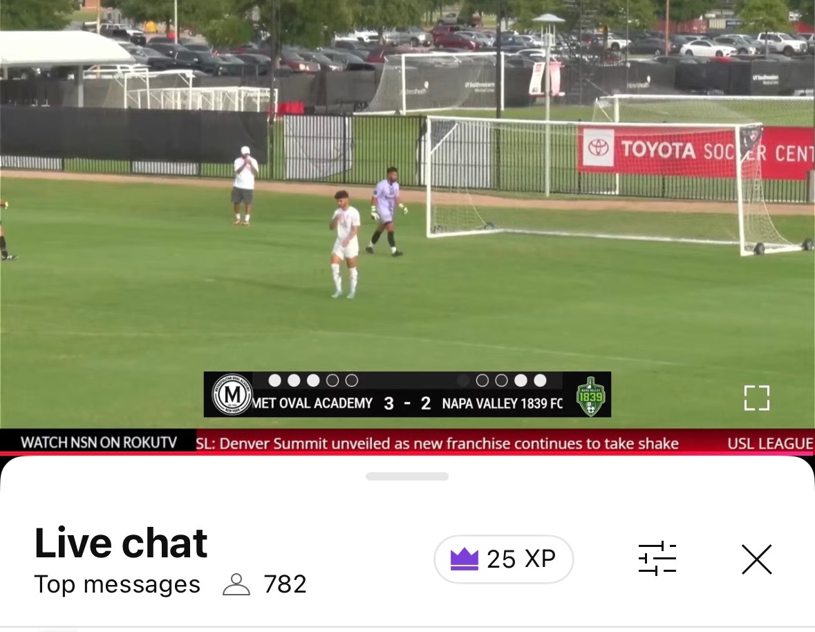 ZachTheVoice's tweet image. Record Setting Numbers!
β’ Nearly 800 live during the deciding PK's
β’ Nearly 6,000 views in under 24 hours
β’ Highlight-worthy plays throughout
ZAP was honored to partner with @TheLeague_fC and National Soccer Network to help crown the league's first ever champion!