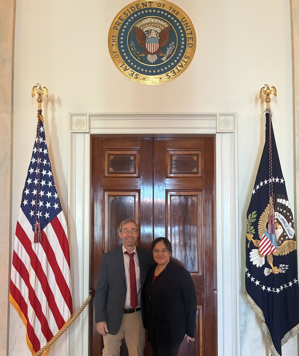 millercpa's tweet image. Tour to The White House, Washington, DC this weekend. It is a honor. ♥️ With Kevin Miller