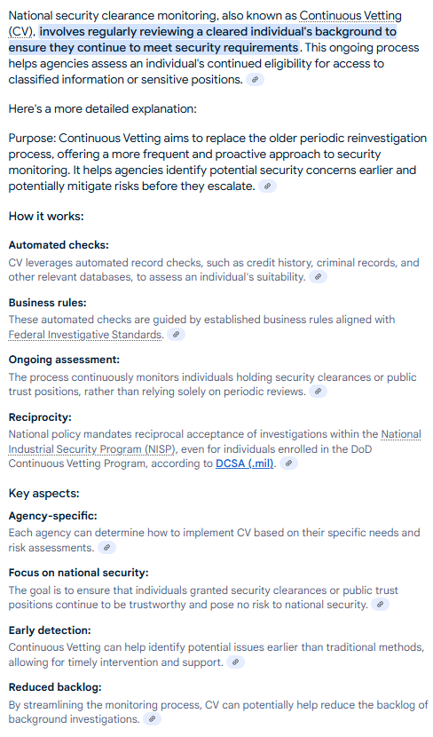 BobbyPiton3's tweet image. Individuals in Political Leadership positions need to have their past investigated thoroughly and all present and future activities should be monitored under the #NationalSecurityClearanceMonitoring or Continuous Vetting (CV) Too many criminals across both political parties!