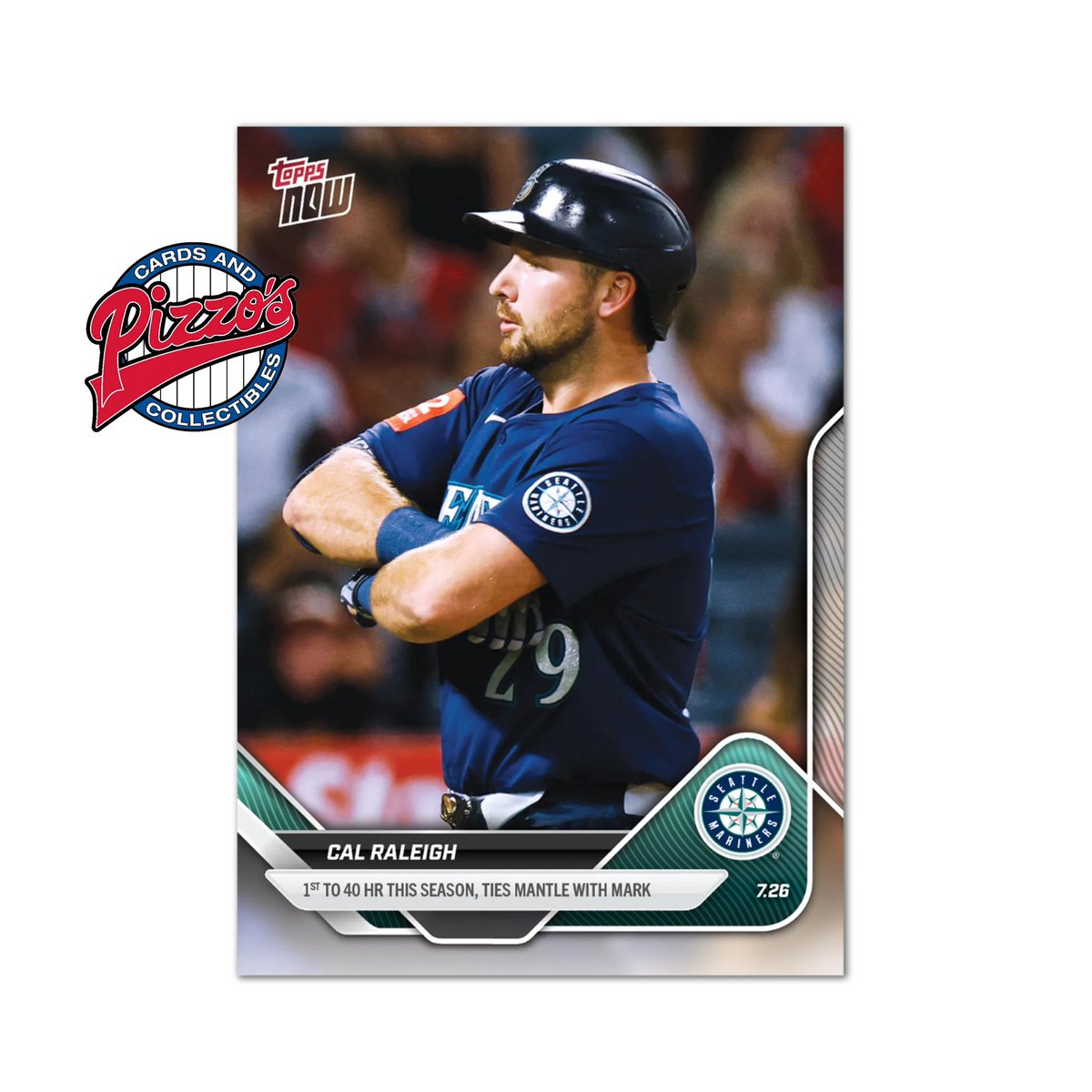 PizzosCards's tweet image. Cal Raleigh - 2025 MLB Topps NOW® - Card 467
$5.25 each