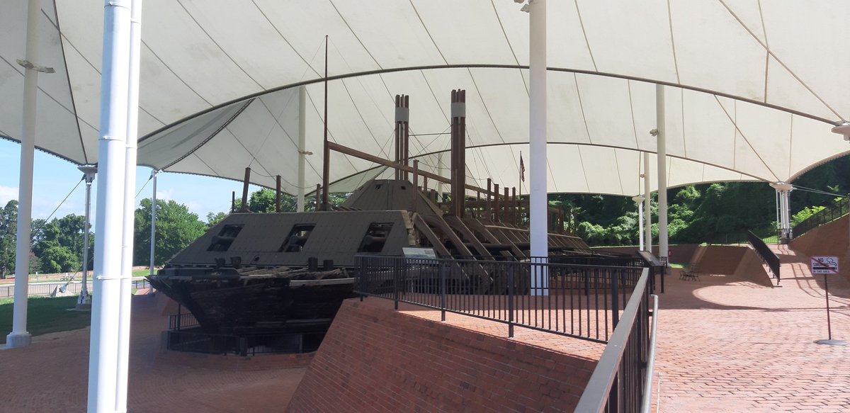 marcoleofrigio's tweet image. #Vicksburg USS Cairo strepitoso oper air Museum