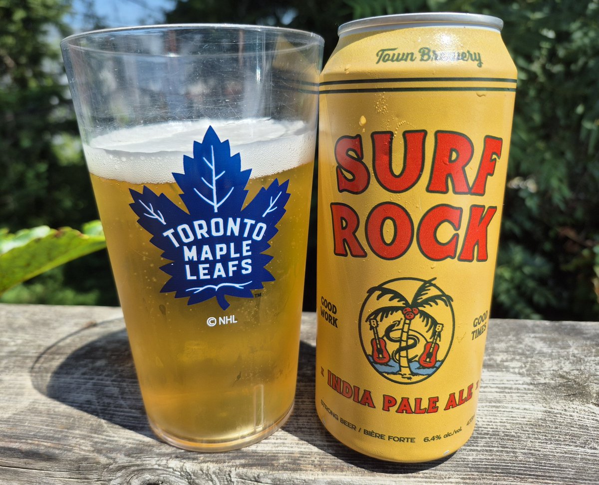 Don Redmond (@beerstoredude) on Twitter photo SUNDAY AFTERNOON SIPPING SUDS! One of my finds at Trust Beer Bar yesterday was Whitby's <a href="/TownBreweryCa/">Town Brewery</a> Surf Rock (California) IPA. Definitely a west coaster, at 6.4%, the brewery says it also has some east coast tropical flavour. With distinct bitterness, I'm getting all west. π SUNDAY AFTERNOON SIPPING SUDS! One of my finds at Trust Beer Bar yesterday was Whitby's <a href="/TownBreweryCa/">Town Brewery</a> Surf Rock (California) IPA. Definitely a west coaster, at 6.4%, the brewery says it also has some east coast tropical flavour. With distinct bitterness, I'm getting all west. π