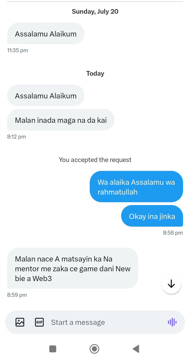 S_M_Danpullo's tweet image. Yau fa na shiga hannun wani Danbaiwa "Malan inason magana da kai" 🤣🤣🤣😂😂😂
But gaskiyar itace, idan dai ba zaka yi karatu ba toh nobody will help you in this space.
Kwana ɗaya zuwa biyu idan kayi bakayi karatu ba, wallahi sai ka samu abinda ya wuce ma.
So the choice is…