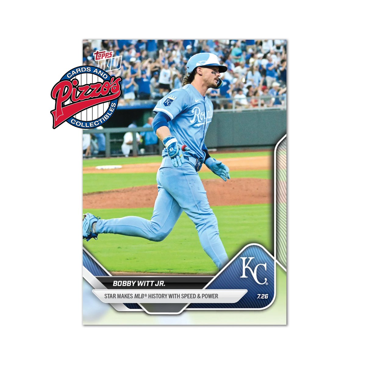 PizzosCards's tweet image. Bobby Witt Jr. - 2025 MLB Topps NOW® - Card 469
$5.25 each