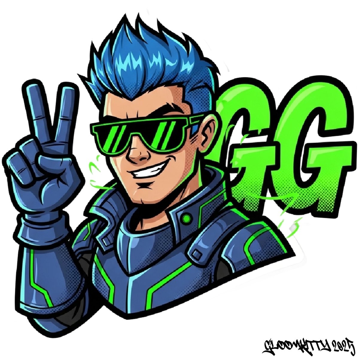 The_Gloomkitty's tweet image. New GG emote for SwordDash06 just dropped—crafted by yours truly 
Whether you clutched it or got clapped, drop that GG like a pro.
Victory. Salt. Respect. All wrapped in pixels.

💥 Stay tuned, for new art 💥
🔗 twitch.tv/gloomkitty1

#TwitchEmotes #Twitch #Twitchartists